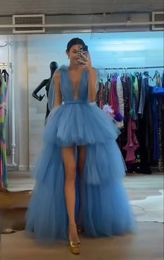 Short Poofy Prom Dresses, Tulle Prom Dresses, Looks Party, Elegant Maxi Dress, Couture Dress, Prom Dress Inspiration, Ball Gowns Evening, Pretty Prom Dresses, Custom Size Dresses