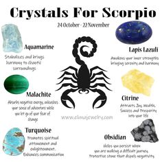 crystals for scorpios