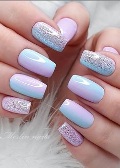 A women's lifestyle destination dedicated to style, entertainment, love, and living beautifully. Short Pink Nails, Pink Nail Art Designs, Nail Art Glitter, Pink Nail Art, Pretty Nail Art Designs, Nails Polish, Pink Acrylic Nails