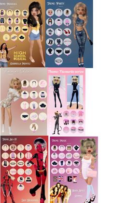 Royal High Outfits Ideas Cheap, Avant Garde Dresses, Lady Deadpool, Baby Spice, Bratz Inspired Outfits, Disco Dress, Combo Dress, Concert Fits