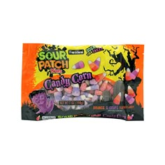 sour patch candy corn halloween treat bag