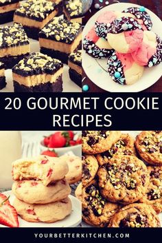 20 gourmet cookie recipes that are delicious and nutritious for the whole family