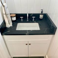 PA Soapstone bathroom with sidesplash and backsplash Soapstone Vanity, Soapstone Bathroom, French Provincial Modern, Modern Organic Decor, Marble Bathroom Vanity, Modern Craftsman, Vanity Bathroom, Organic Decor