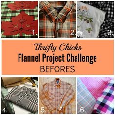 many different types of flannel project challenge