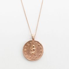 Celebrate the elegance of history with this 926k silver chain adorned with a rose gold-covered charm inspired by Roman Imperial coins of Otacilia Severa. The delicate rose gold finish enhances the intricate details of the coin, blending ancient artistry with modern sophistication. Perfect for those who appreciate unique, meaningful jewelry, this necklace is versatile enough for both everyday wear and special occasions. A timeless piece that adds a touch of historical charm to any outfit. 1. Avoi Perfumes And Lotions, Charm Necklace Silver, Forever Jewelry, Meaningful Jewelry, Jewelry Ring Box, Necklace Black, Fine Earrings, Womens Jewelry Rings, Gifts For Mum