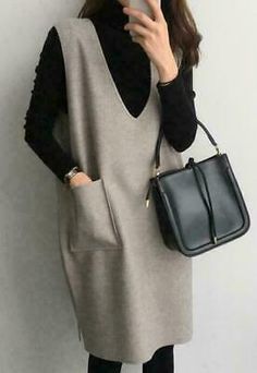 Top Rated 2pcs Womens Wool Blend Knitted Sweater V Neck Sleeveless Vest Dress Suits New, Stunning Womens Dresses Long Knit Vest, Color Block Shift Dress, Chiffon Shift Dress, Bell Sleeve Shift Dress, Causal Dresses, Striped Shift Dress, Fashion Now, Lace Shift Dress, Corduroy Dress