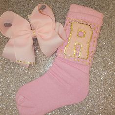 Crazy Socks For Kids, Bling Socks, Custom Kids Clothes, Bedazzled Shoes Diy, Rose Ideas, Daughter Hairstyles, Senior Homecoming