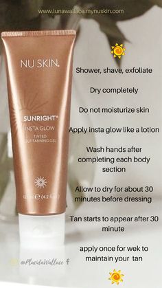 Instaglow Nuskin, Tanning Tips, Social Media Planning, Business Stories, Sunless Tanning, Self Tanner