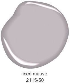 the color iced mauve is available in two different shades, including gray and white