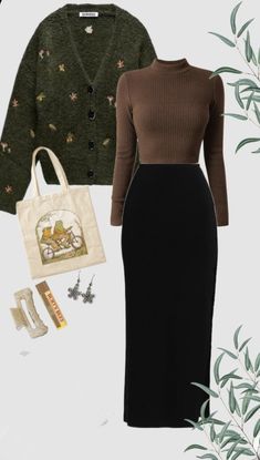 Adrette Outfits, Stile Blair Waldorf, Academia Outfits, Fest Outfits, Mode Zara, Modesty Outfits, Cute Modest Outfits, Neue Outfits, Modest Fashion Outfits