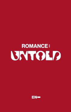 the title for romance unto, written in white on a red background