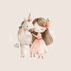 Unicorn Wall Painting, Pink Unicorn Wallpaper, Wall Art For Kids Room, Unicorn Watercolor, Unicorns Png, Unicorn Illustration, Unicorn Wallpaper, Baby Clip Art, Baby Unicorn