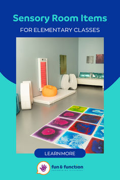 This image contains: A sensory room with various items for elementary schools Sensory Rooms, Room Items, The Learning Experience