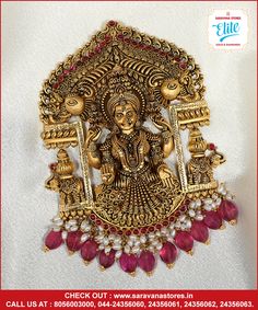 The grandeur to the core! It ascends your elegance and perfect match for your significant occasions. The glorious pendant intricately crafted. Check out : www.saravanastores.in Call us at : 8056003000, 044-24356060, 044-24356061, 044-24356062, 044-24356063 #goldearringsdesigns #goldearringsmodels #goldearringscollection #goldearringsset #Saravanaelite #goldpnecklace #goldnecklace #evergreen #evergreennecklace #goldjewelry #gold #jewelry #indianjewelry #fashion #SaravanaStoresEliteGold