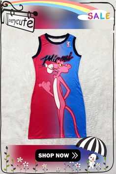 Pattern Print Sleeveless Basketball Jersey Dress Custom Jersey Dress, Basketball Jersey Dress, Sublimation Jersey, Basketball Jersey, Dress Ideas, Jersey Dress, 1 Million, Women's Fashion Dresses, Muse