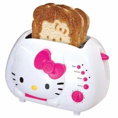 the hello kitty toaster is ready to be eaten for $ 6 00 or more