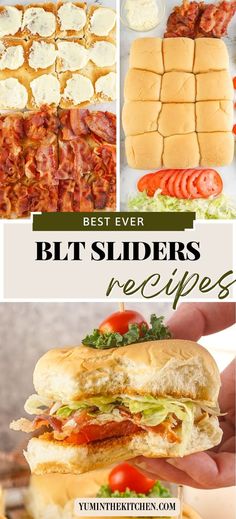 the best ever blt sliders recipes