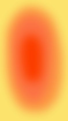 an orange and yellow background with a red center