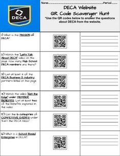 the qr code scavenger hunt