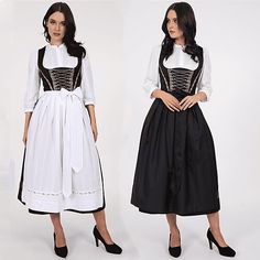 Gender:Women's; What's in the box:Shirt,Dress,Apron; Types:Dress,Dirndl; Holiday:Carnival,Oktoberfest Beer; Style:German,Munich; Material:Polyester; Characters:Bavarian,Maid; Listing Date:06/27/2024 Oktoberfest Outfit Women Casual, Oktoberfest Outfit Women, Dress Dirndl, Beer Costume, Dirndl Dress Oktoberfest, Oktoberfest Outfits, Oktoberfest Costume, Dress Apron, Silk Fashion