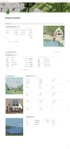 the homepage design for an animation studio, with images and text added to it