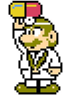 an old school computer game character with a camera on his head and hands in the air