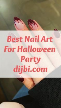 the best nail art for halloween party diy