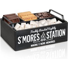 S’mores Box, S’more Station, Outdoor Smores Bar, Smores Kit Diy