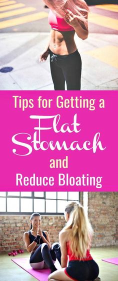 Getting a flat stomach is hard to do, even if you're eating healthy and exercising regularly. Here are ways to help debloat and flatten your belly. Getting A Flat Stomach, Flatter Stomach, It's Monday, Burn Belly Fat, Flat Belly, Eating Healthy, Lose Belly