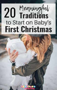 a woman holding a baby in her arms with the caption saying, sahm what to do with your baby and kids all day