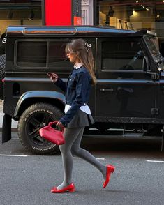 petition for red to stay in 2024 | Instagram Anne Hathaway 2024, Red Tights Outfit 2023, Red One Movie 2024, Chic Red Mini Skirt For Winter, Emmys Red Carpet 2024, 2024 Instagram, Elegant Style Women, Versace Shoes, Classy Shoes