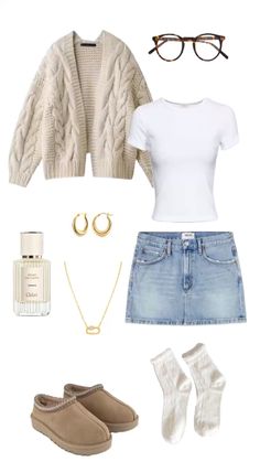 Looks Total Jeans, Outfit Inspo Casual, Cute Lazy Day Outfits, Neue Outfits, Lazy Day Outfits, Simple Trendy Outfits, Mode Inspo, Cute Everyday Outfits, 가을 패션