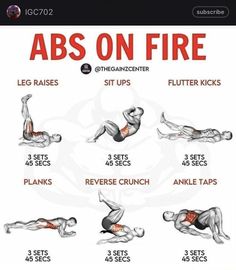 an image of abs on fire workout