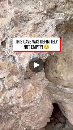 333K views · 4.8K reactions | Man Sees Mountain Lion Inside Cave | Okay, that's super scary! 😦 | By Memezar | Facebook