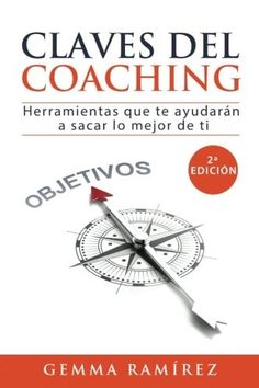 a book cover with an arrow pointing to the word,'claves del coaching '