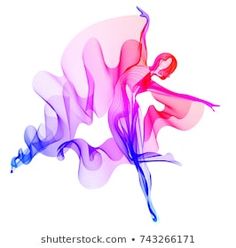 Dancer Tattoo Abstract, Prophetic Art Worship Paintings, Prophetic Art Worship, Dancer Tattoo, Dance Studio Decor, Dancer Silhouette