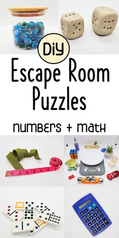 the diy escape room puzzles for numbers and math