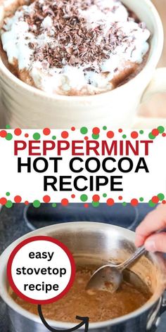 Cozy up with this delicious paleo peppermint hot chocolate on a cold Christmas night! This easy recipe makes a dairy-free, gluten-free, and refined sugar-free hot cocoa. Great for fall and winter evenings or for sharing with friends at Christmastime, this delicious hot cocoa recipe is sure to be a new favorite warm beverage. Try it today!