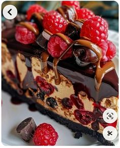 Black Forest Cheesecake, Oreo Crust, Tasty Kitchen, Cheesecake Desserts, Specialty Cakes, Chocolate Cheesecake, Chocolate Raspberry, Cooking Recipes Desserts, Oreo Cookies