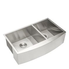 double bowl stainless steel kitchen sink with drainers