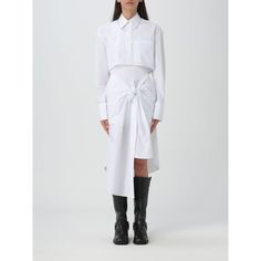 Spring/Summer 2024 Jw Anderson Dress Woman White Size Type: Us Sku: Gig-Dr0434pg1090 ~ 001 Welcome To The Official Luosophy Poshmark Closet! Luosophy Is A Luxury Brand Reselling Company Founded In San Diego, Ca From 2016. All Our Products Are Imported From Italy And Sold In The Usa. We Do Our Best To Provide High Fashion, Luxury Items At Affordable Prices. We Guarantee All Our Products Are 100% Authentic. Shop With Us And You Will Forget About Shopping At Department Or Brand Name Stores. Our Pri Cotton Poplin Fabric, Dress Woman, Spring Summer 2024, Jw Anderson, Italian Fashion Designers, Asymmetrical Skirt, White Shirt Dress, Fashion Luxury, Italian Fashion