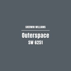 shewin williams outerspace sw 631 logo on grey background with white text overlay