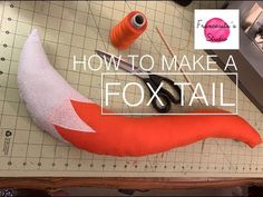 an image of how to make a fox tail