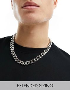 Accesorios de ASOS DESIGN Detalles que tienes que saber Cadena gruesa Cierre de seguridad Puedes ducharte, nadar y entrenar mientras la llevas Winter Party Dress, Mens Jewelry Necklace, Neck Chain, Hoodies For Sale, Sunglasses Sale, Dress And Heels, Party Shoes, Workwear Dress, Jeans For Sale