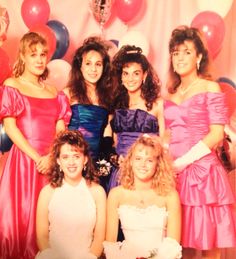 80s Hair Prom, 1980s Prom Aesthetic, 80’s Prom Jewelry, 80s Prom Photos, 80s Aesthetic Prom, 80s Hoco Dress, 80s Homecoming Theme