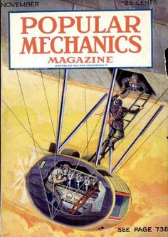 the cover of popular mechanics magazine with an image of a man on a sailboat