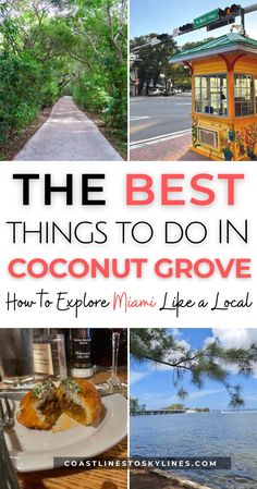 the best things to do in coconut grove