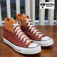 Converse Men's Chuck 70 Hi Canvas A02552c Monarch/Rugged Orange/Egret Sizes: Us Men's 8.5 / Us Women's 10.5 / Uk 8.5 / Eur 42 / Cm 27 Us Men's 9 / Us Women's 11 / Uk 9 / Eur 42.5 / Cm 27.5 Us Men's 9.5 / Us Women's 11.5 / Uk 9.5 / Eur 43 / Cm 28 Us Men's 10 / Us Women's 12 / Uk 10 / Eur 44 / Cm 28.5 Us Men's 10.5 / Us Women's 12.5 / Uk 10.5 / Eur 44.5 / Cm 29 Us Men's 12 / Us Women's 14 / Uk 12 / Eur 46.5 / Cm 30.5 New With Box, No Lid Orange High-top Sneakers With Vulcanized Sole, Orange High-top Lace-up Sneakers With Vulcanized Sole, Orange Vulcanized Lace-up High-top Sneakers, Orange Lace-up High-top Sneakers With Vulcanized Sole, Orange Casual High-top Sneakers With Rubber Sole, Retro Orange High-top Sneakers For Streetwear, Casual Orange High-top Sneakers With Rubber Sole, Orange Lace-up High-top Sneakers With Gum Sole, Orange Mid-top Sneakers With Gum Sole