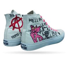 Step into the world of Lil Peep's unique style with our custom hand-painted shoes inspired by the iconic artist. Each pair is meticulously designed and painted by our talented artists, capturing the essence of Lil Peep's artistic vision and musical legacy. With intricate details and vibrant colors, these custom shoes are a tribute to his bold and fearless persona. Whether you're a dedicated fan or simply want to add a touch of edgy artistry to your footwear collection, these custom hand-painted Lil Peep shoes are the perfect choice. Stand out from the crowd and express your individuality with every step you take. Embrace the spirit of Lil Peep and his influential impact on music and fashion with these one-of-a-kind hand-painted shoes. Elevate your style and pay homage to an icon with our c Lil Peep Star Shopping, Converse Star, Custom Leather Jackets, Painted Sneakers, Exclusive Shoes, Statement Shoe, Hand Painted Shoes, Cute Nikes, Punk Outfits