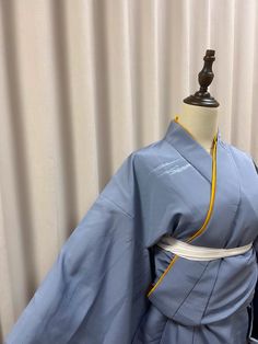 This is a Rank A- Vintage Iromuji Kimono/ Butterfly Pattern Kimono/Vintage Silk Kimono/ Japanese Traditional Kimono. Clothes Length: 154cm Length from the middle of neck to wrist: 64.5cm Sleeve Height: 48cm Condition: Rank A- - Rank S (9.9/10): Unused/Nearly Unused. - Rank A (9.5/10): Good Condition. Items that are in good condition with only minor imperfections, such as a few small marks or flaws that are not obvious. - Rank B (8/10) - Used. Items that have been fairly used and show some signs Iromuji Kimono, Kimono Clothes, Kimono Japanese, Kimono Vintage, Traditional Kimono, Kimono Pattern, Vintage Kimono, Silk Kimono, Butterfly Pattern